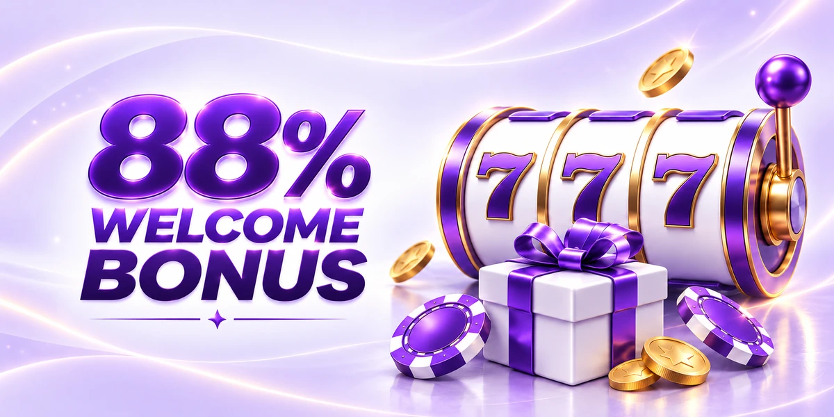 88% XVG8 Welcome Bonus promotion artwork