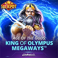 Age of the Gods King of Olympus Megaways Playtech game artwork